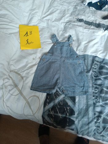Salopette short