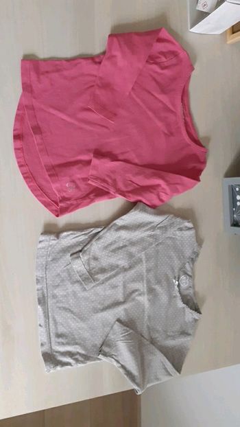 Lot 2 tee-shirt  manche longue