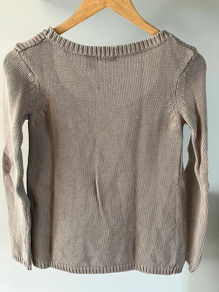 Pull taupe La Redoute 34/36 - photo numéro 3