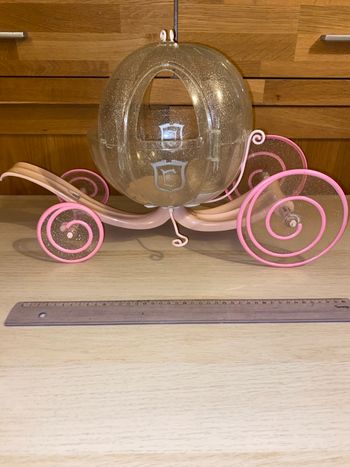 Carrosse poupée mannequin Barbie rose cendrillon princesse cenicienta