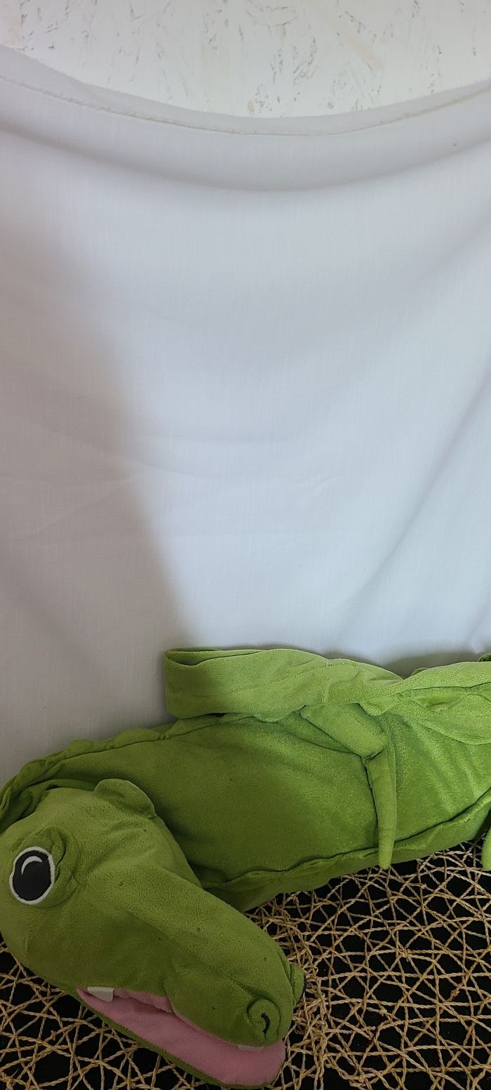 Peluche crocodile ikea grelot - photo numéro 4