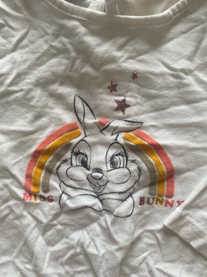T-shirt disney taille 12 mois - photo numéro 2
