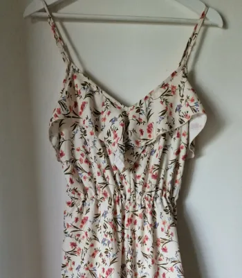 Combi fleurie mi-longue