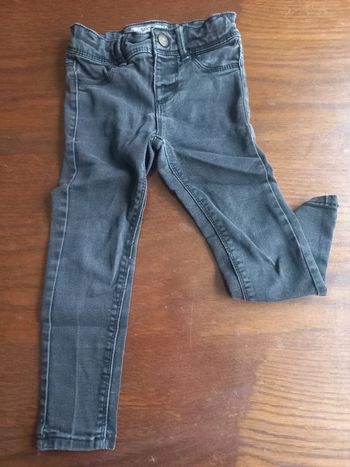 Jeans noir skinny 3ans