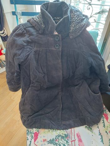 Manteau en velours enfant taille 1m28b