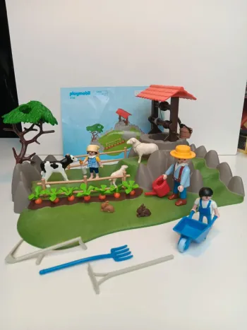 Lot figurines playmobil country berger 4131