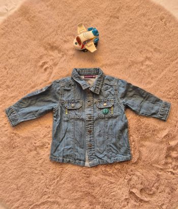 Chemise en jeans sergent major 6 mois