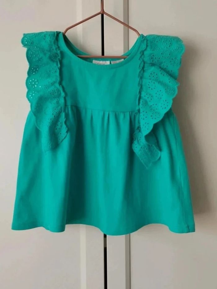 T-shirt turquoise