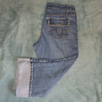 Pantacourt Vintage Y2K Hip Hop Broderie 🩳 Viamos - Taille 44