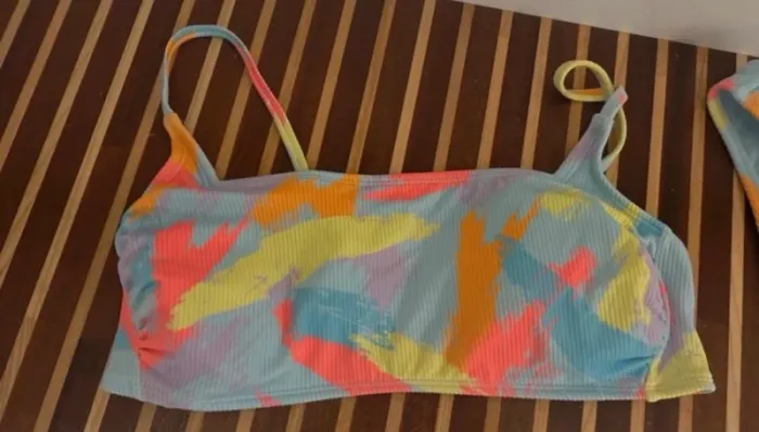 Wild fable ensemble, deux pièces, maillot de bain, multicolore neuf femme taille S - photo numéro 2