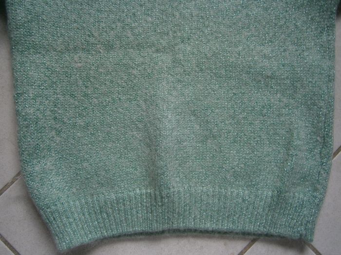 Pull ML vert MAISON ANJE Taille S - photo numéro 6