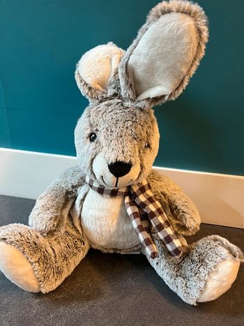 Peluche lapin tout doux