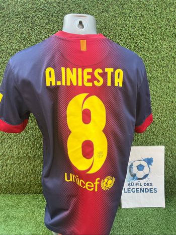 Maillot iniesta Barcelone
