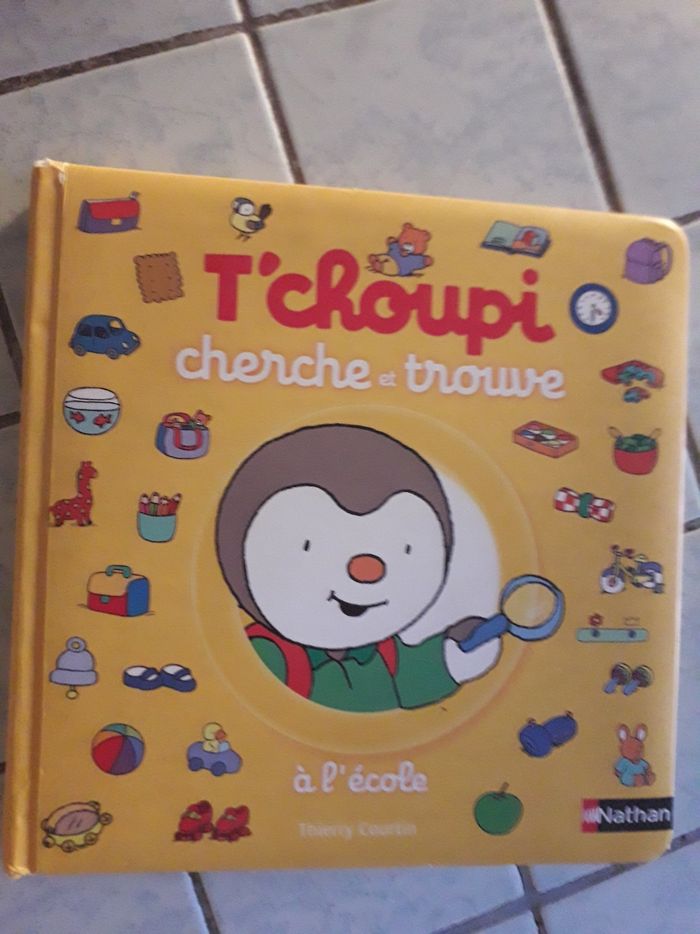 T'choupi cherche et trouve à l l'ecole