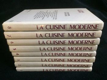 Collection de livres de cuisine