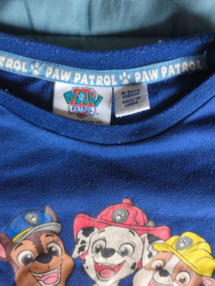 Tee shirt paw patrol - photo numéro 2