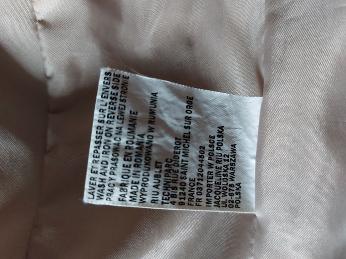 Veste Jacqueline Riu suédine beige taille 38 - photo numéro 10