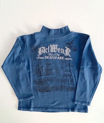 T-shirt col cheminée 10 ans