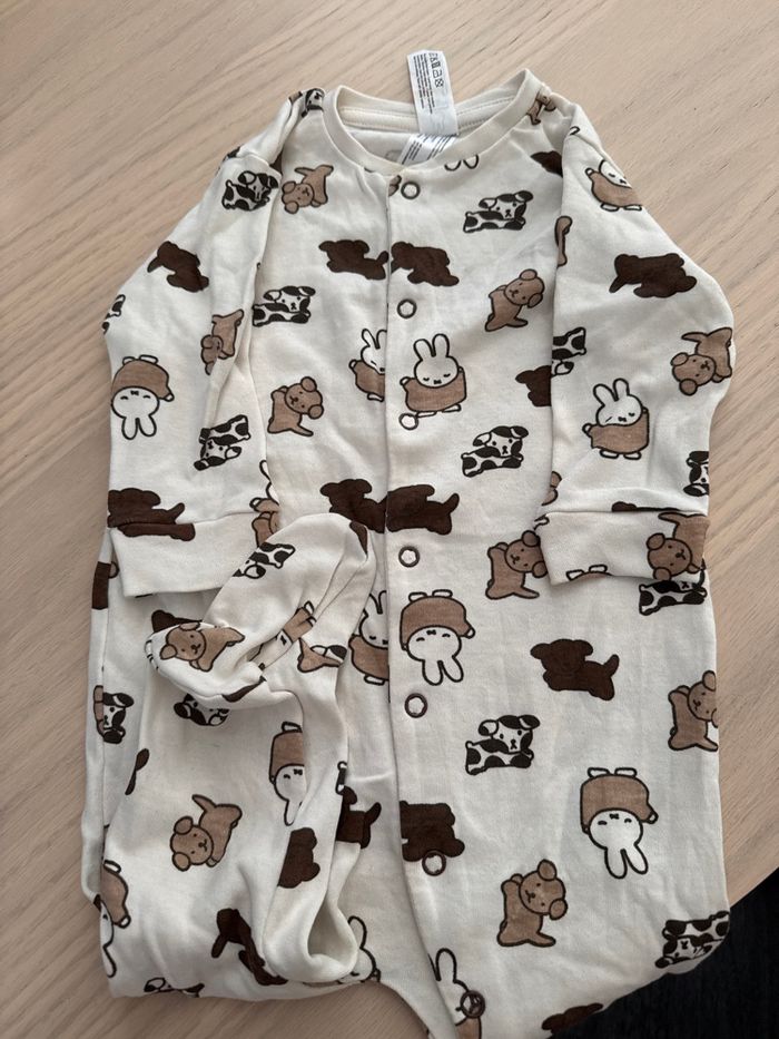 Lot de 3 pyjamas + 2 bonnet - photo numéro 3