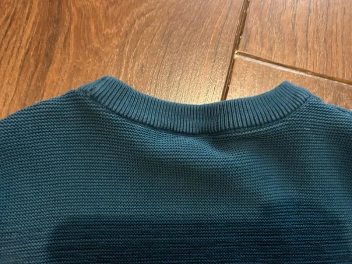 Pull tie and dye en coton bleu pétrole garçon Sergent Major 5 ans - photo numéro 6