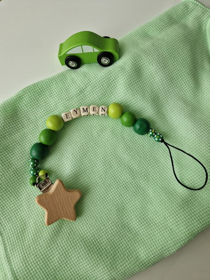 Attache tétine à personnaliser - photo numéro 2