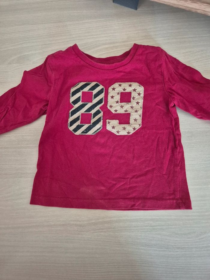 Lot t shirt manches longues 24 mois - photo numéro 4