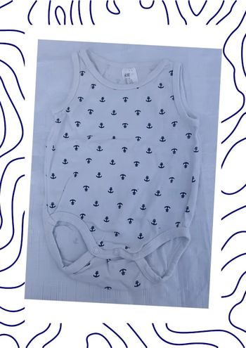 Body sans manche 6 mois H&M