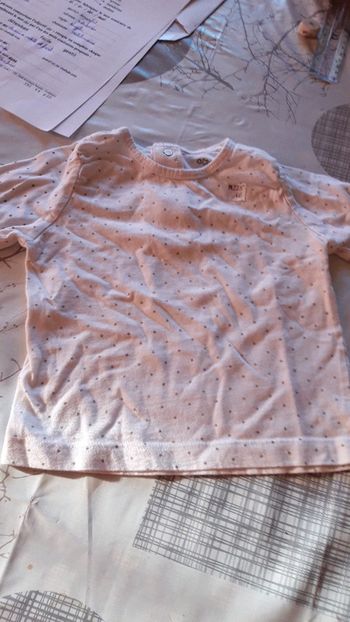 Tee shirt ml 12 mois kitchoun