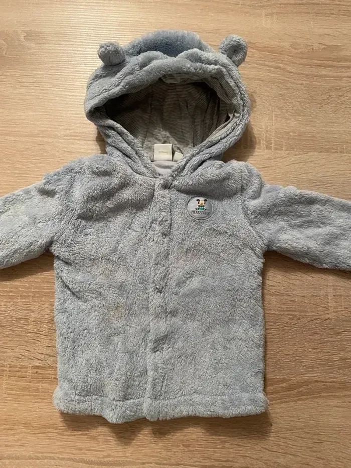 Manteau mickey 12 mois