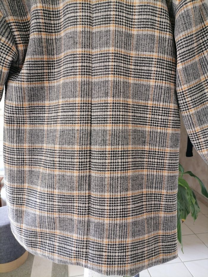 Manteau à carreaux fille - photo numéro 9