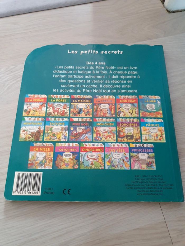 Livre les petits secrets du pere noel - photo numéro 2