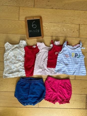 Lot vêtements bébé 6 mois