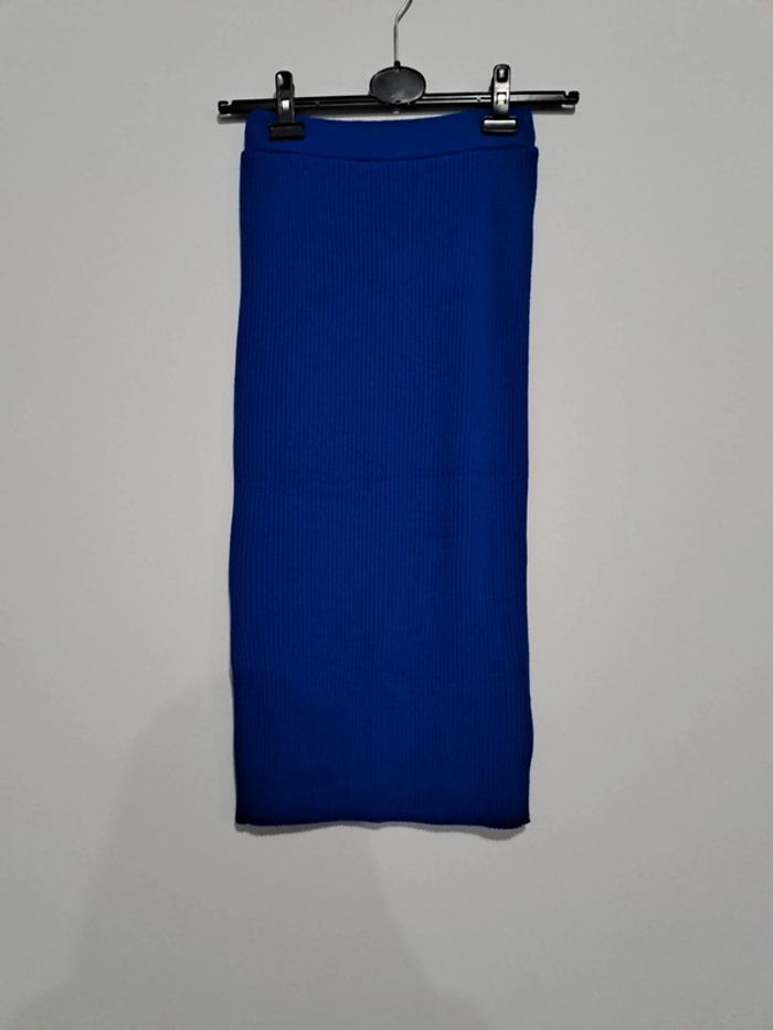 Jupe bleu Mohito