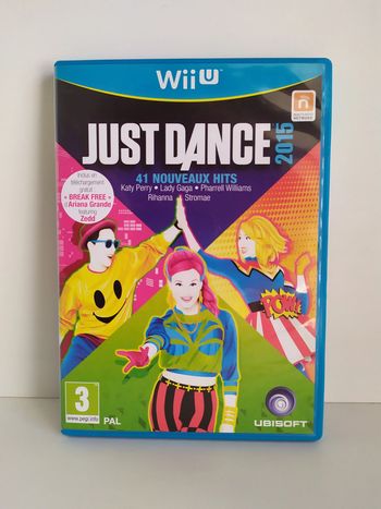 Nintendo Wii U Just dance 2015 en boite et notices PAL