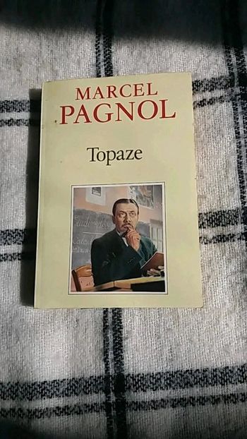 Livre topaze de Marcel Pagnol