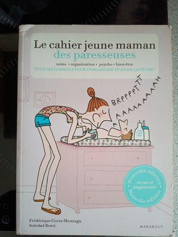 Le cahier jeune maman des paresseuses