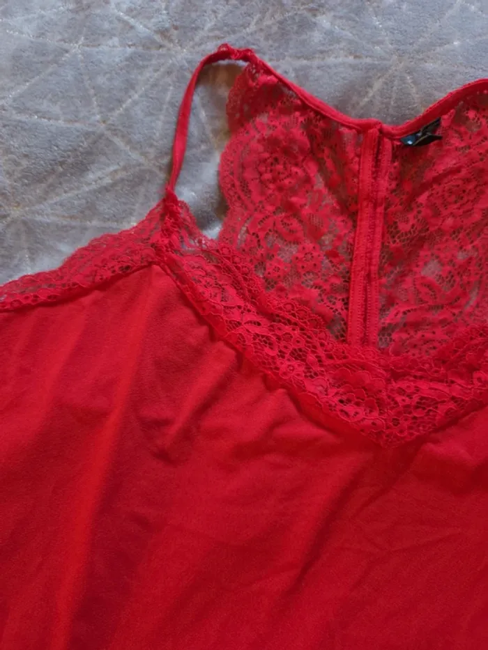 Caraco rouge - photo numéro 2