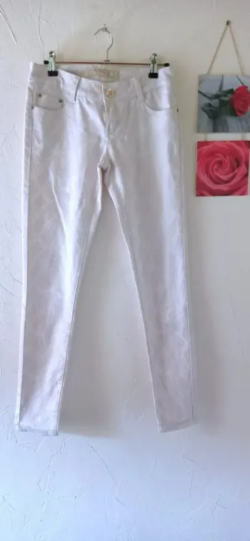 🌸 Pantalon imprimé python, taille 38