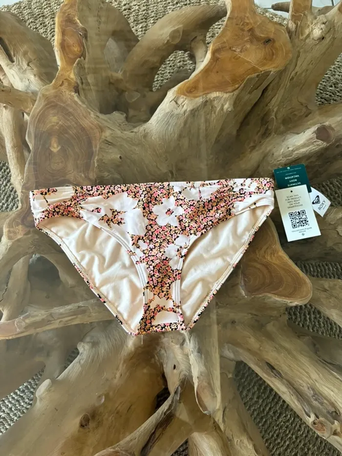 Bas de maillot de bain Roxy fleur rose clair M femme