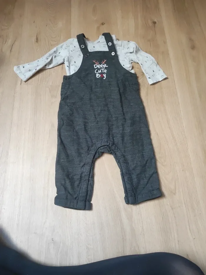 Ensemble Salopette 18 mois