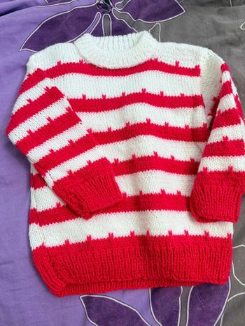 Pull laine fille