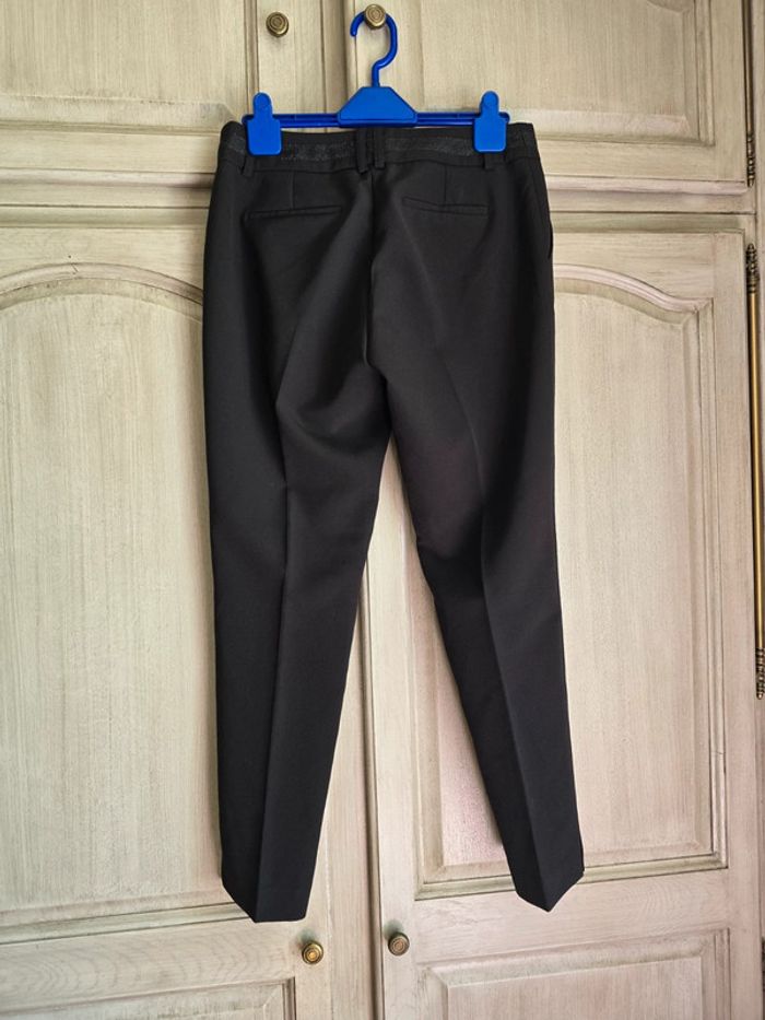Pantalon droit noir tailleur grain de malice taille 38 - photo numéro 2