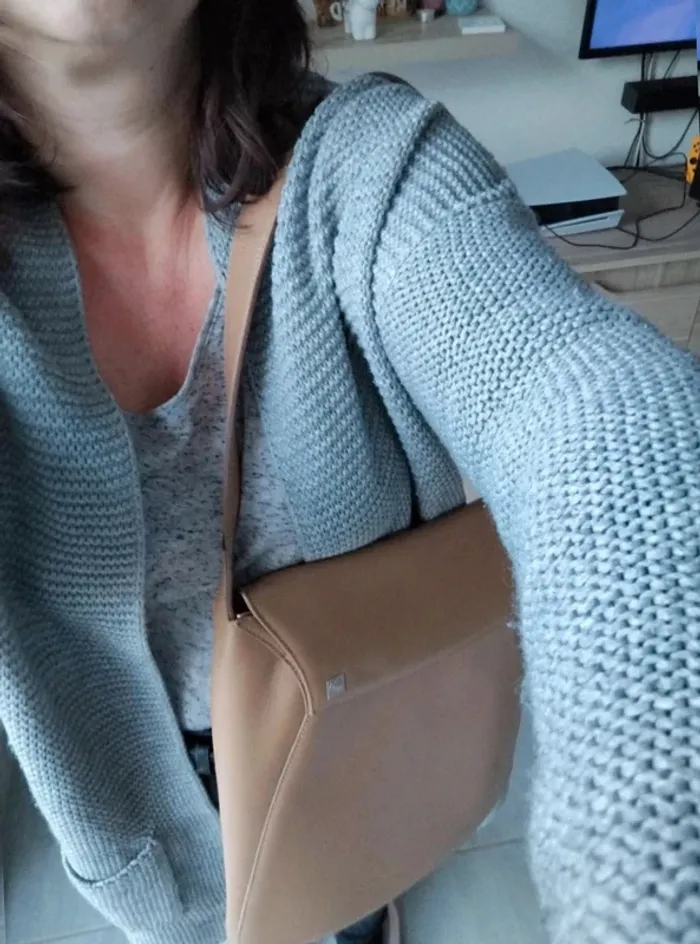 Sac couleur taupe grand format - photo numéro 8