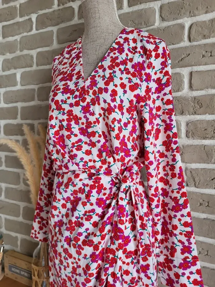 Robe portefeuille fleurie Lili & Lala - photo numéro 6