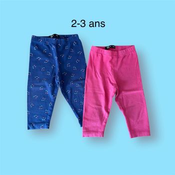 Tex Lot de 2 Leggings Taille 2-3 ans