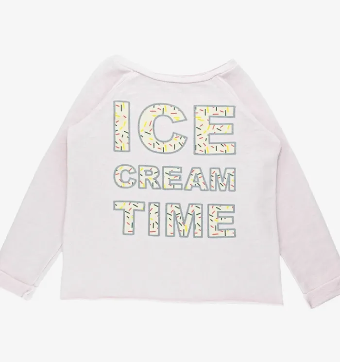 Sweatshirt 6 ans en coton bio et élasthanne Bonton