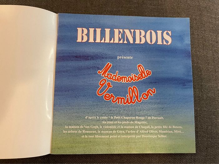 Mademoiselle Vermillon - Compagnie Billenbois - photo numéro 2