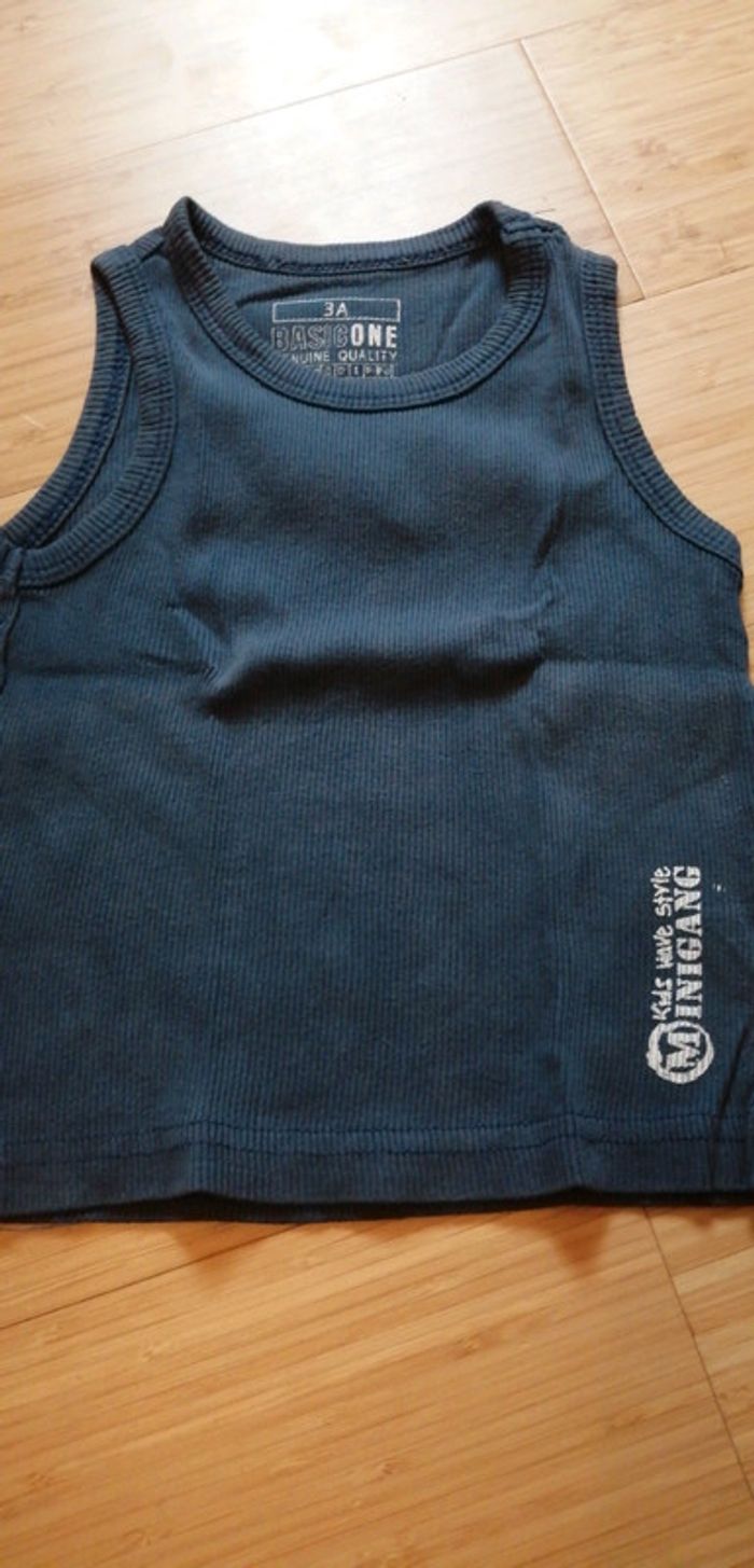 Débardeur bleu marine