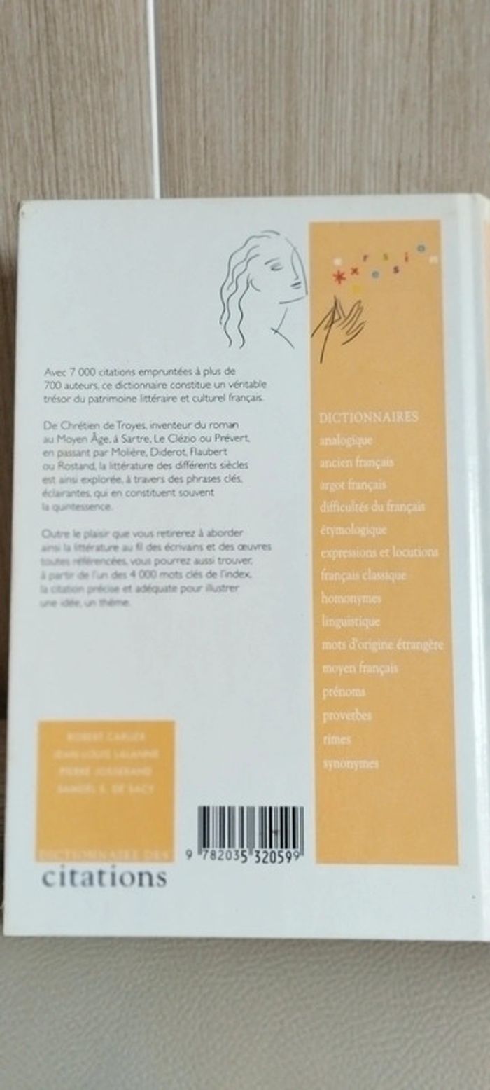 Dictionnaire des citations françaises - photo numéro 2