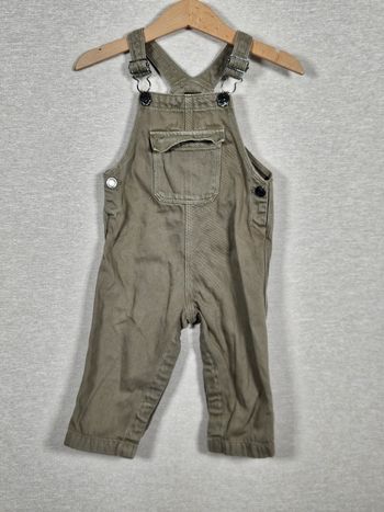 Salopette kaki kiabi 12 mois 73-76cm